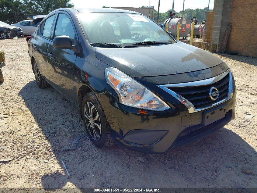 2015 NISSAN VERSA 1.6 S+