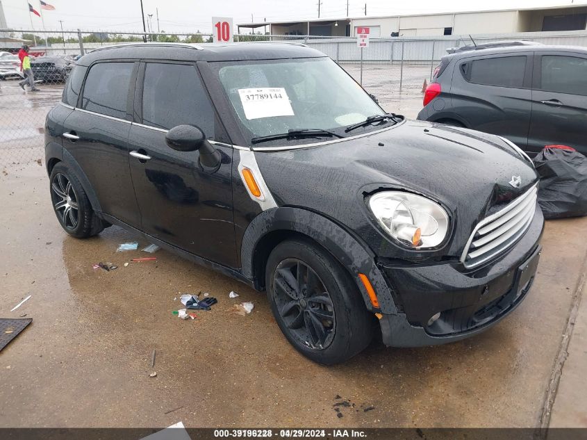 2012 MINI COOPER COUNTRYMAN