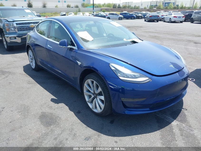 2020 TESLA MODEL 3 STANDARD RANGE PLUS REAR-WHEEL DRIVE/STANDARD RANGE REAR-WHEEL DRIVE