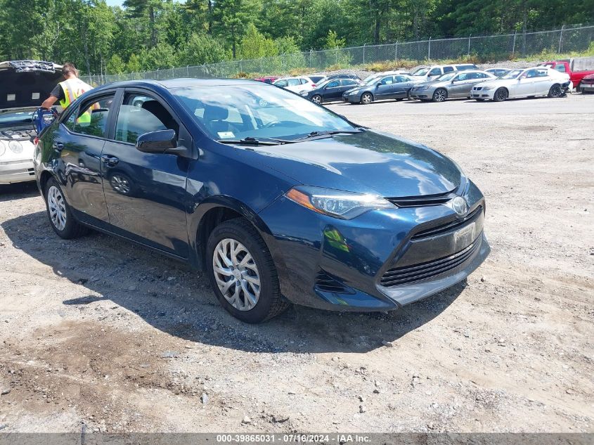 2019 TOYOTA COROLLA LE