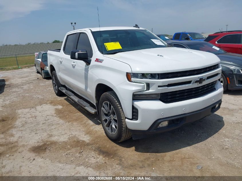 2021 CHEVROLET SILVERADO 1500 4WD  SHORT BED RST