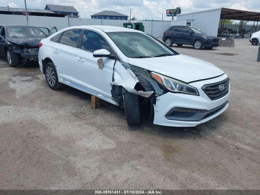 2015 HYUNDAI SONATA SPORT