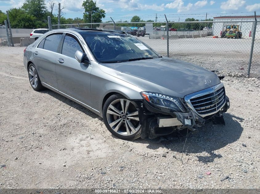 2015 MERCEDES-BENZ S 550 4MATIC