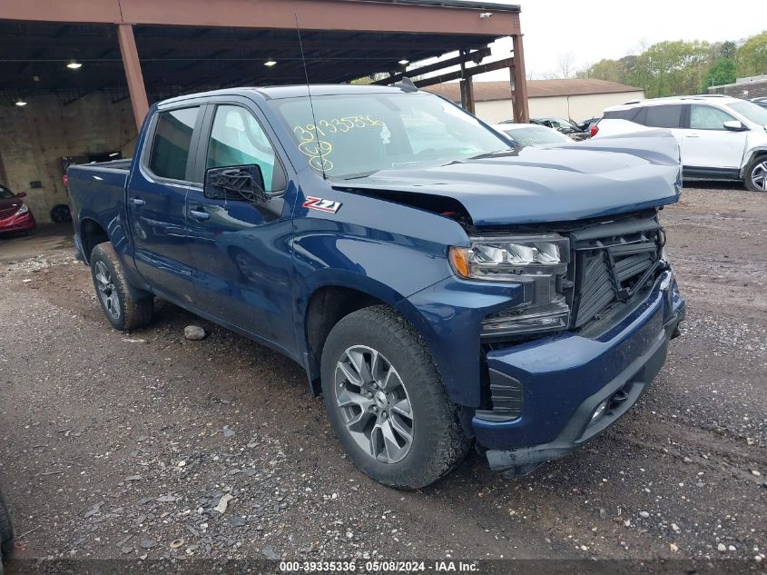 2021 CHEVROLET SILVERADO 1500 4WD  SHORT BED RST