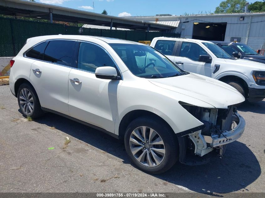 2014 ACURA MDX TECHNOLOGY PACKAGE