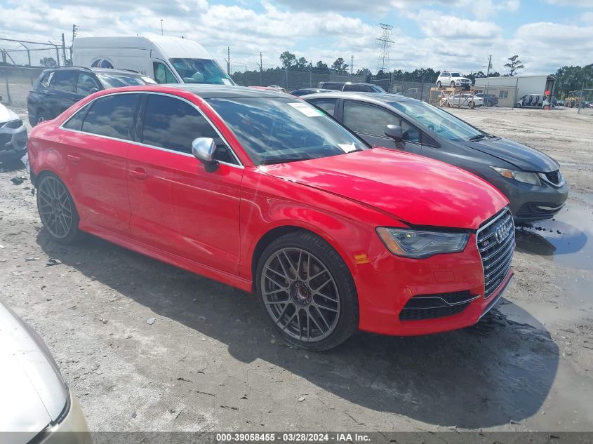 2015 AUDI S3 2.0T PREMIUM PLUS