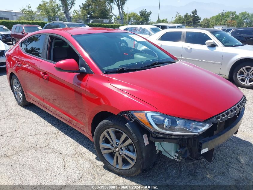 2018 HYUNDAI ELANTRA SEL