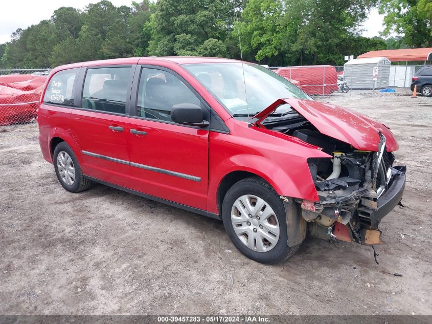 2014 DODGE GRAND CARAVAN AMERICAN VALUE PKG