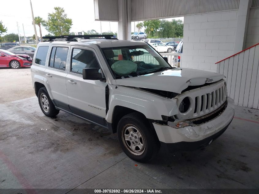 2016 JEEP PATRIOT SPORT