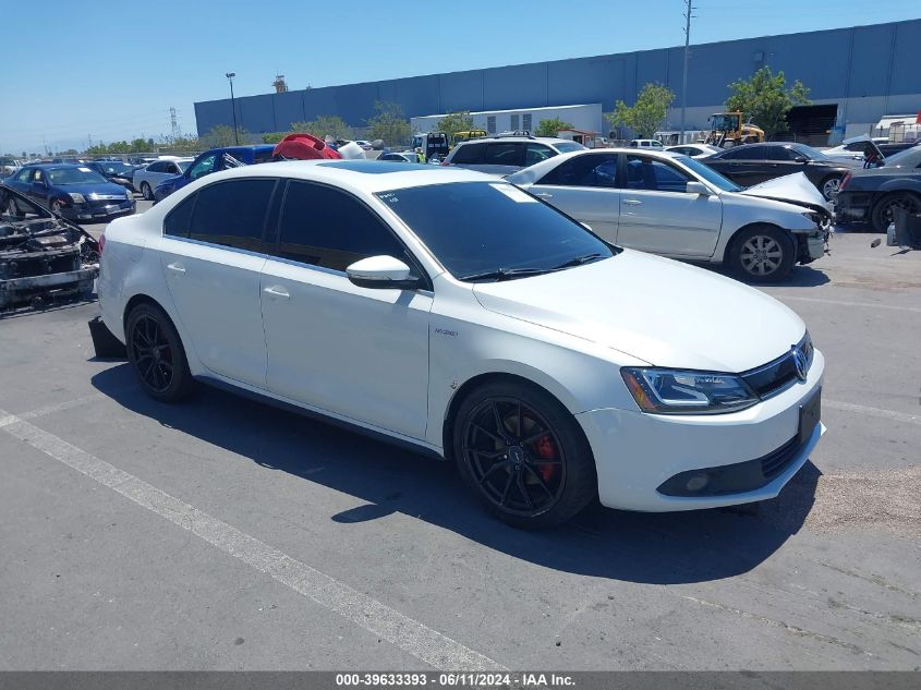 2013 VOLKSWAGEN JETTA HYBRID SEL PREMIUM