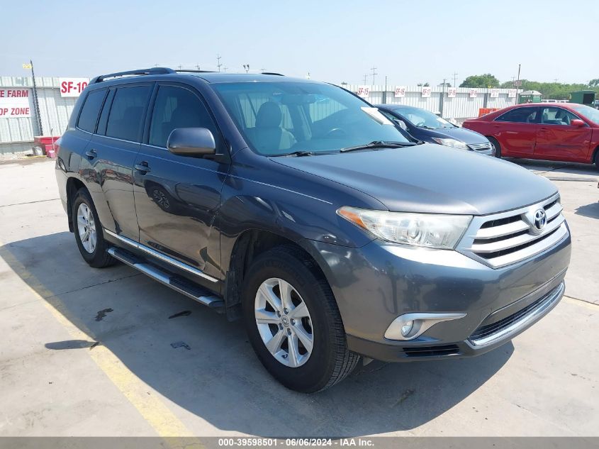 2013 TOYOTA HIGHLANDER SE V6