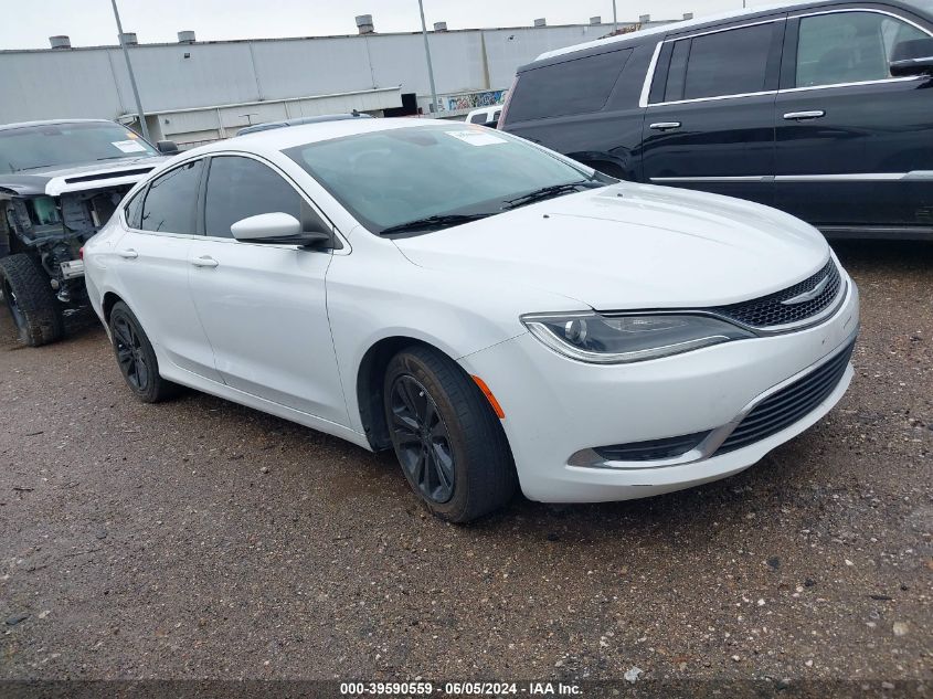 2015 CHRYSLER 200 LIMITED