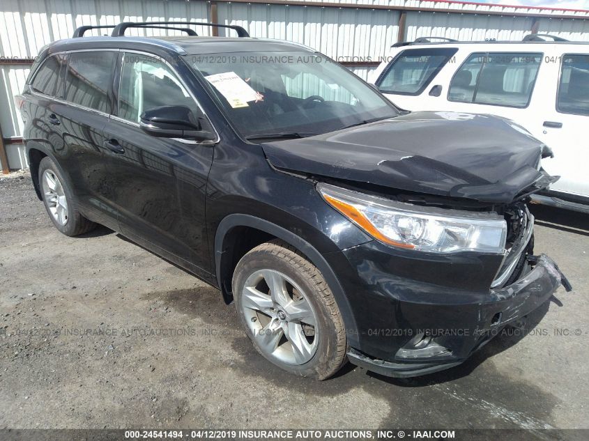 2016 TOYOTA HIGHLANDER LIMITED/LTD PLATINUM