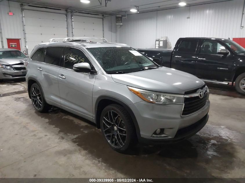 2016 TOYOTA HIGHLANDER LIMITED V6