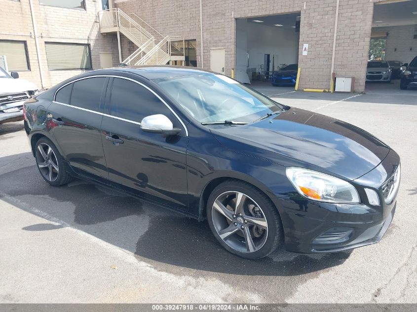 2013 VOLVO S60 T6/T6 PLATINUM/T6 PREMIER PLUS/T6 R-DESIGN/T6 R-DESIGN PLATINUM