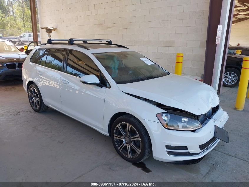 2015 VOLKSWAGEN GOLF SPORTWAGEN TDI S/TDI SE/TDI SEL