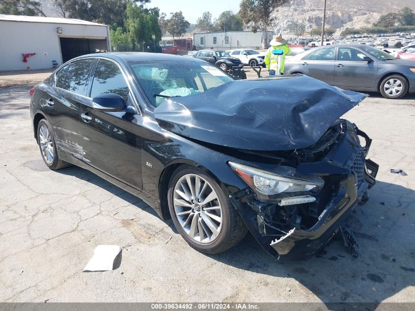 2018 INFINITI Q50 3.0T LUXE