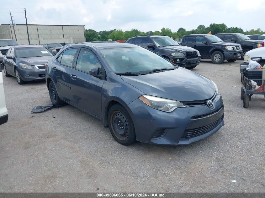 2015 TOYOTA COROLLA LE