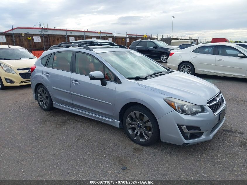 2016 SUBARU IMPREZA SPORT PREMIUM