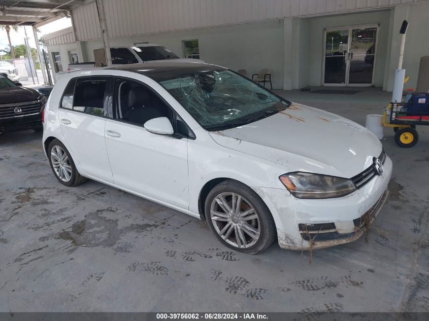 2015 VOLKSWAGEN GOLF TDI