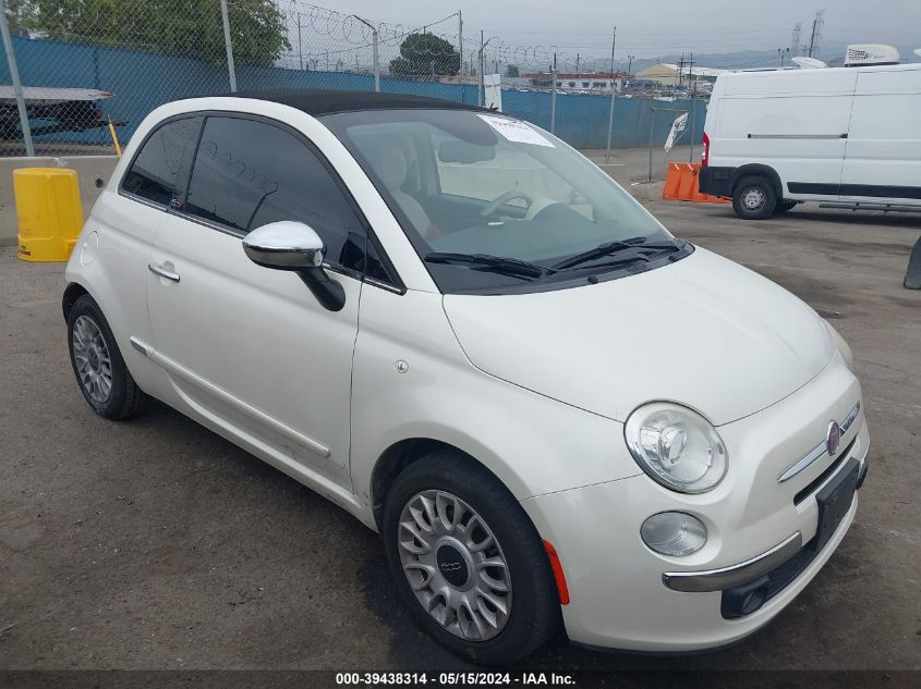 2015 FIAT 500C LOUNGE