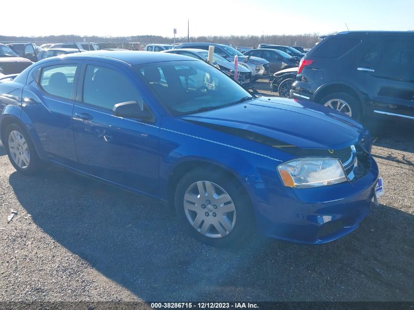 2013 DODGE AVENGER SE