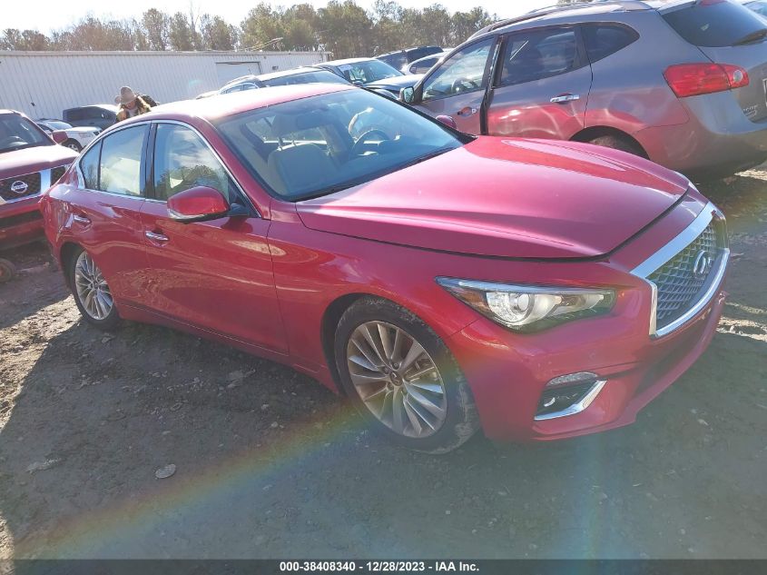 2021 INFINITI Q50 LUXE