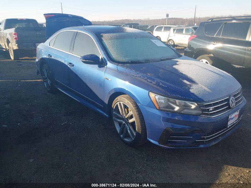 2017 VOLKSWAGEN PASSAT 1.8T R-LINE