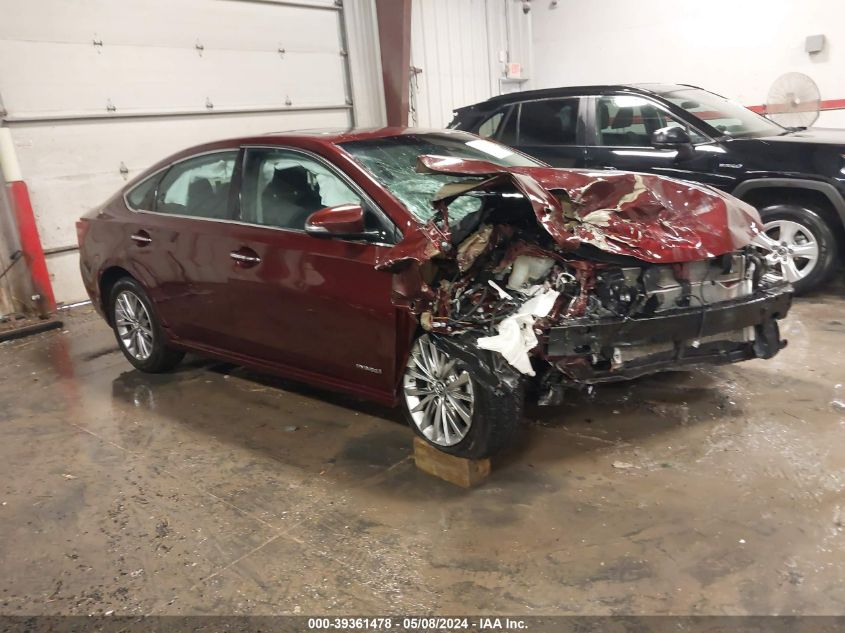 2018 TOYOTA AVALON HYBRID LIMITED