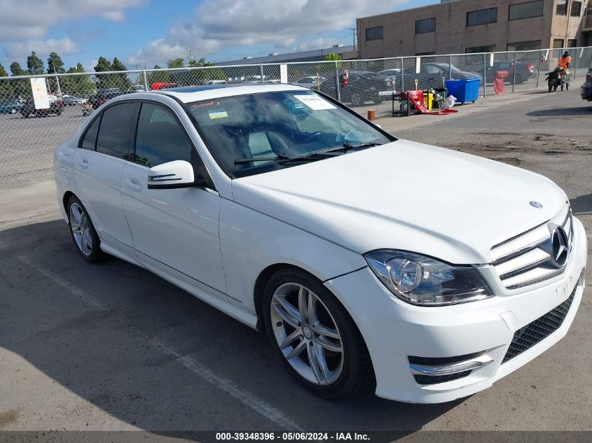 2013 MERCEDES-BENZ C 250 LUXURY/SPORT