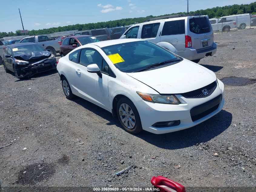 2012 HONDA CIVIC LX