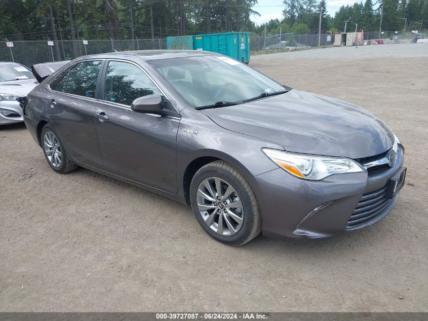 2015 TOYOTA CAMRY HYBRID XLE