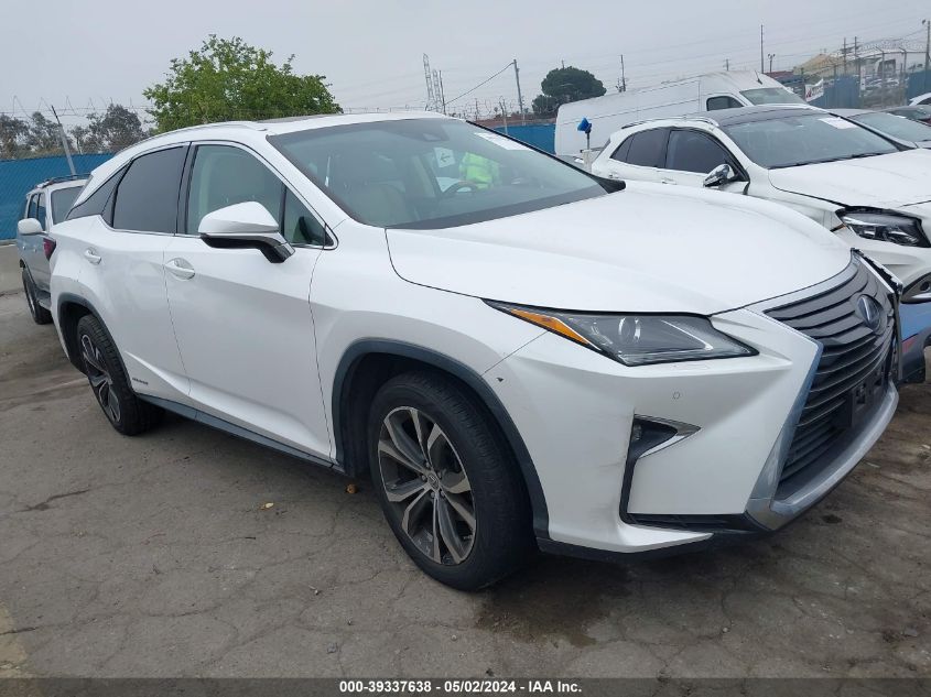 2016 LEXUS RX 450H