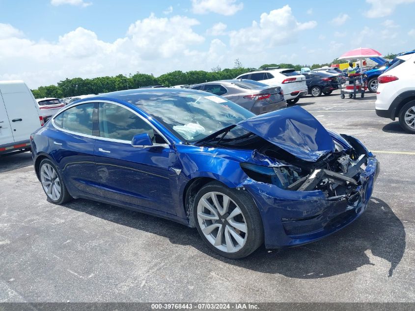 2020 TESLA MODEL 3 STANDARD RANGE PLUS REAR-WHEEL DRIVE/STANDARD RANGE REAR-WHEEL DRIVE