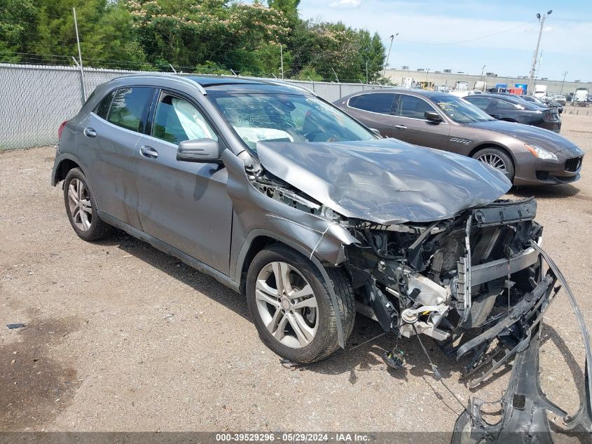 2016 MERCEDES-BENZ GLA 250 4MATIC