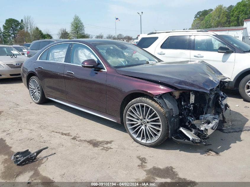 2023 MERCEDES-BENZ S 580 4MATIC