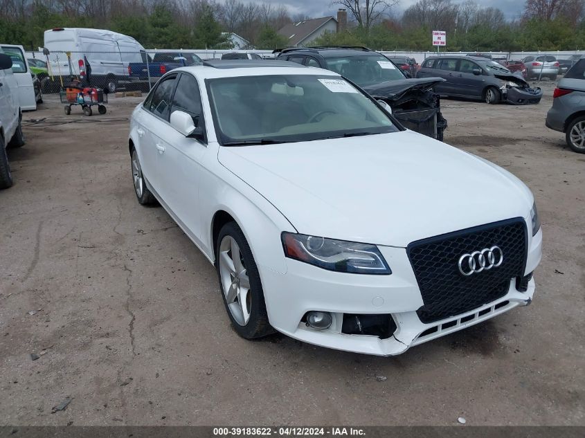 2012 AUDI A4 2.0T PREMIUM