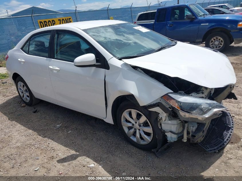 2014 TOYOTA COROLLA LE