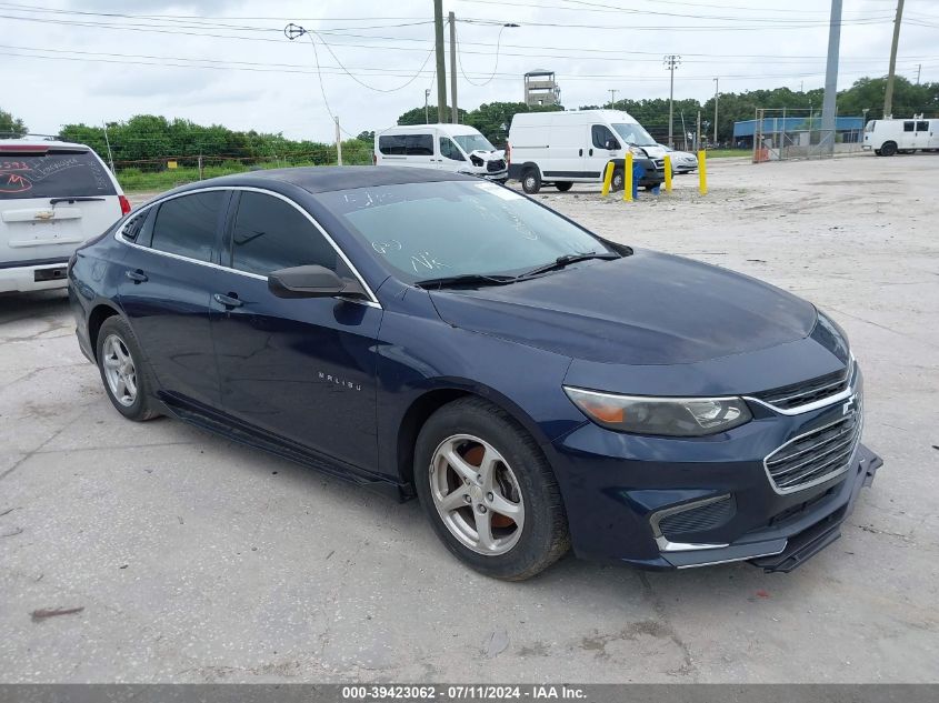 2016 CHEVROLET MALIBU LS