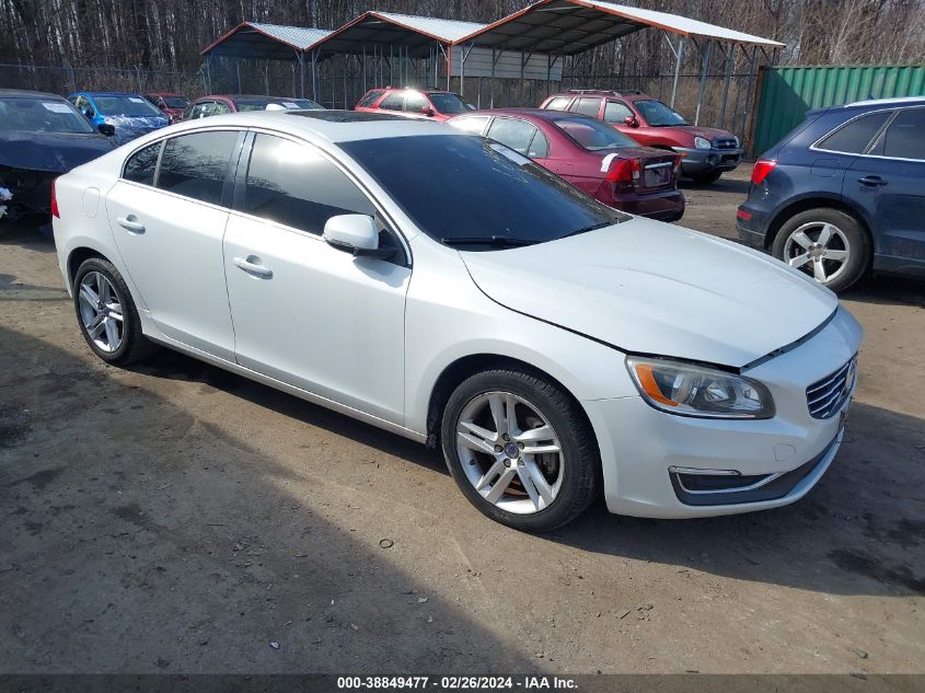 2014 VOLVO S60 T5/T5 PLATINUM/T5 PREMIER/T5 PREMIER PLUS