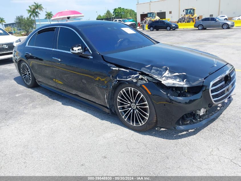 2022 MERCEDES-BENZ S 580 4MATIC