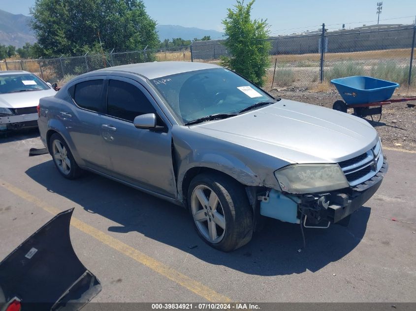 2013 DODGE AVENGER SXT