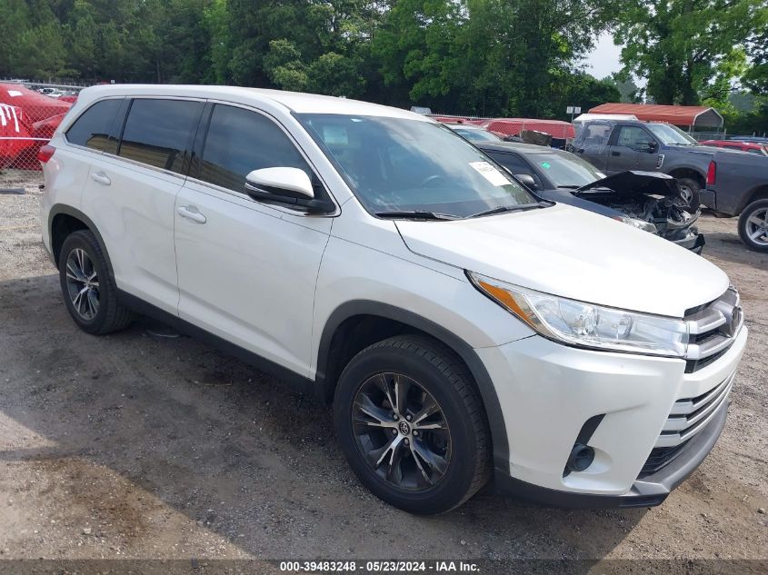 2019 TOYOTA HIGHLANDER LE