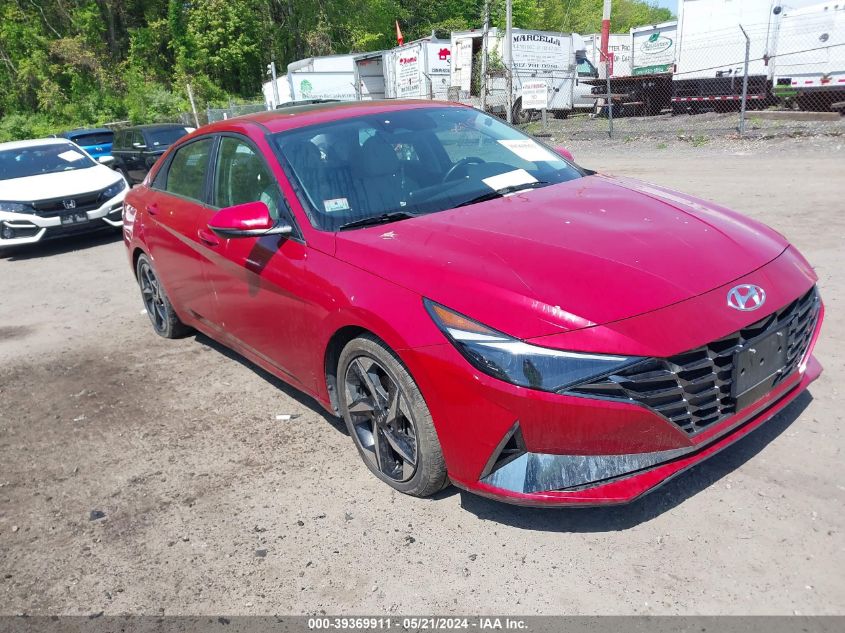 2021 HYUNDAI ELANTRA LIMITED