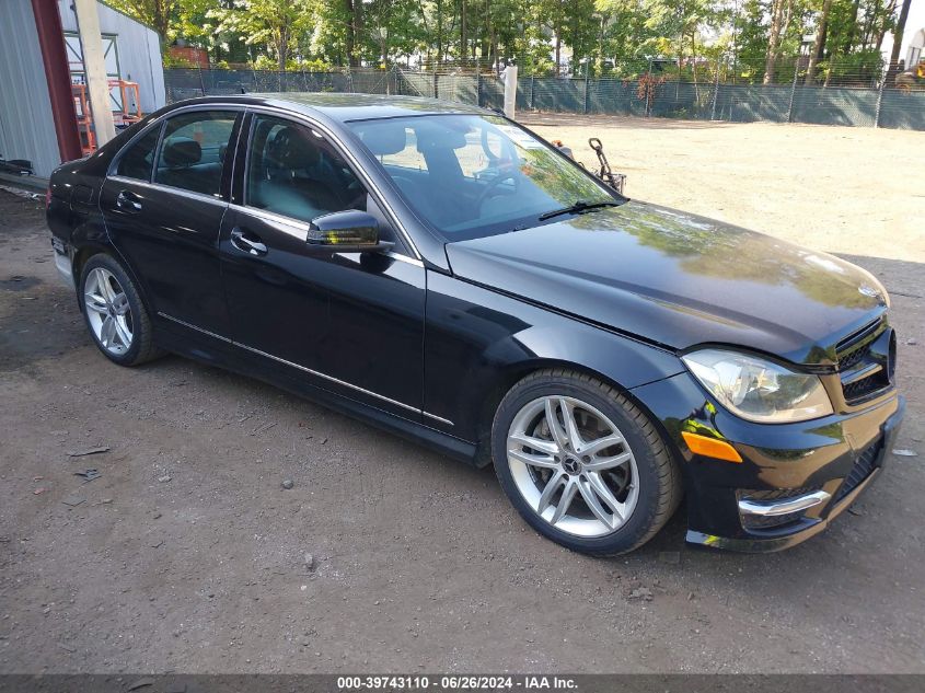 2013 MERCEDES-BENZ C 300 LUXURY 4MATIC/SPORT 4MATIC