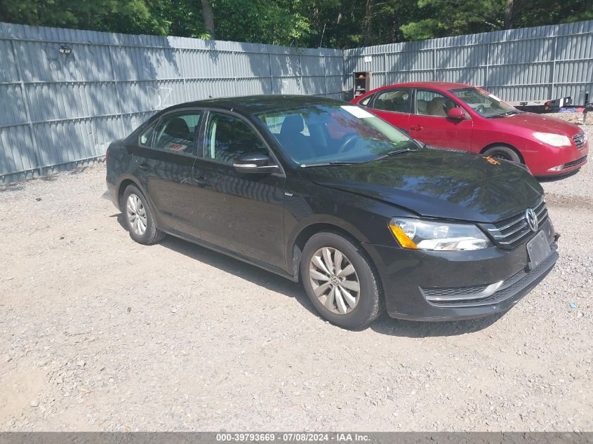 2013 VOLKSWAGEN PASSAT 2.5L WOLFSBURG EDITION