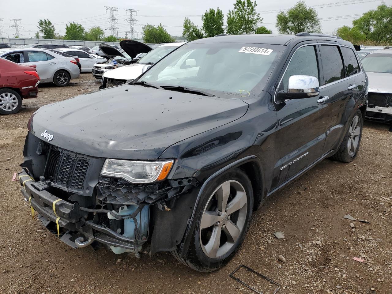 2014 JEEP GRAND CHEROKEE OVERLAND