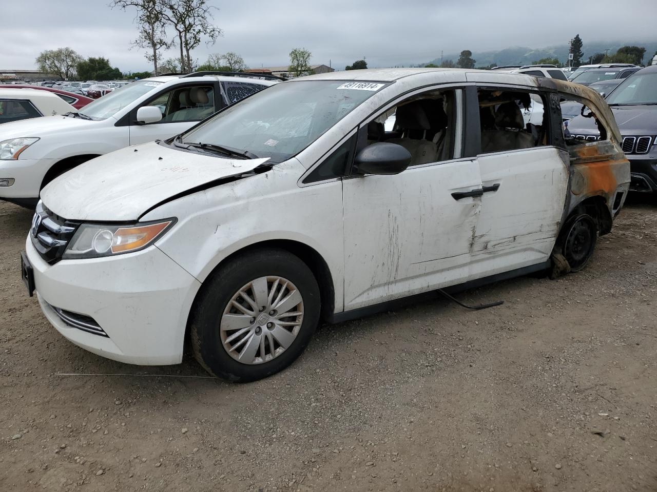 2016 HONDA ODYSSEY LX