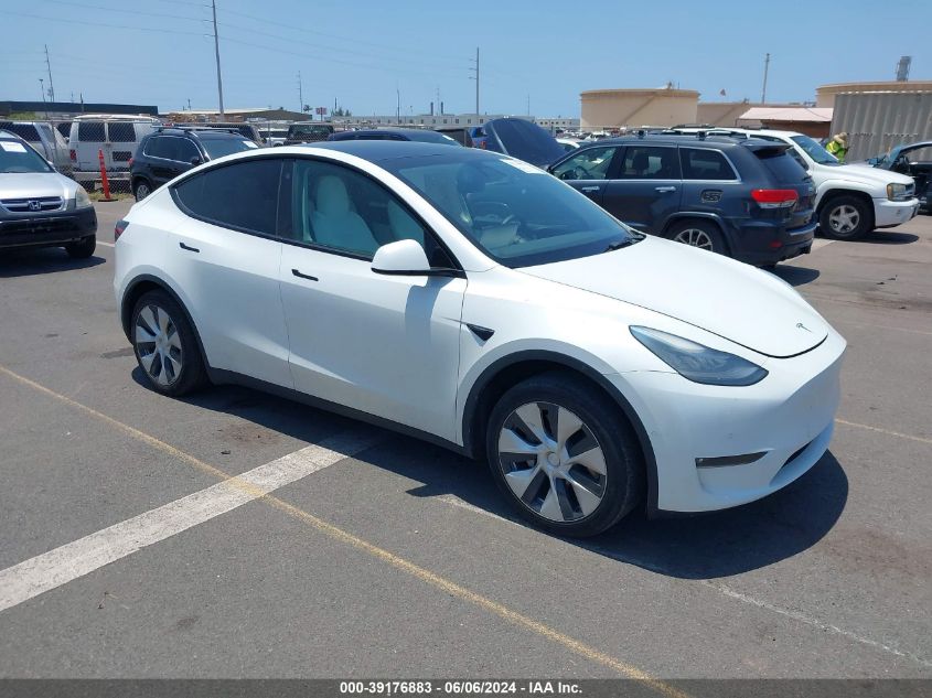 2021 TESLA MODEL Y PERFORMANCE DUAL MOTOR ALL-WHEEL DRIVE/STANDARD RANGE REAR-WHEEL DRIVE