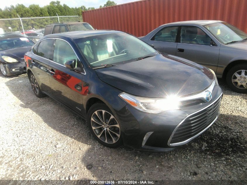 2016 TOYOTA AVALON HYBRID XLE